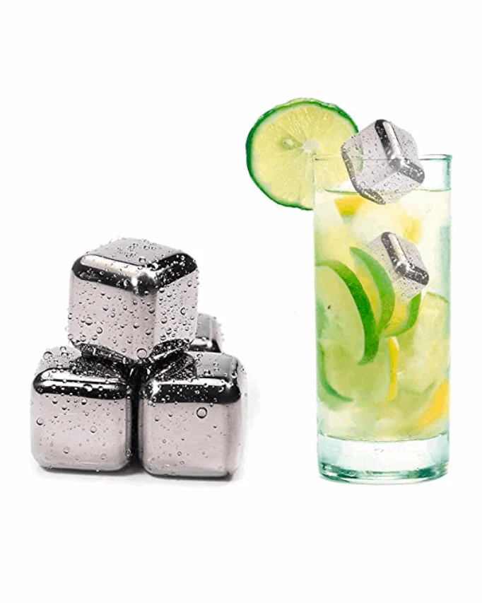 مكعبات ثلج ستانلس ستيل Stainless steel ice cubes - Image 3