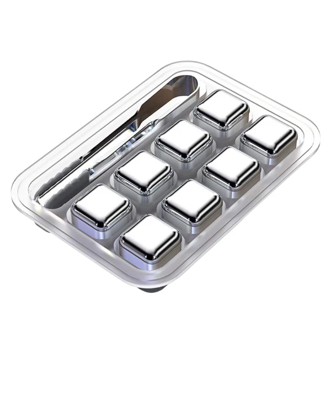 مكعبات ثلج ستانلس ستيل Stainless steel ice cubes - Image 4