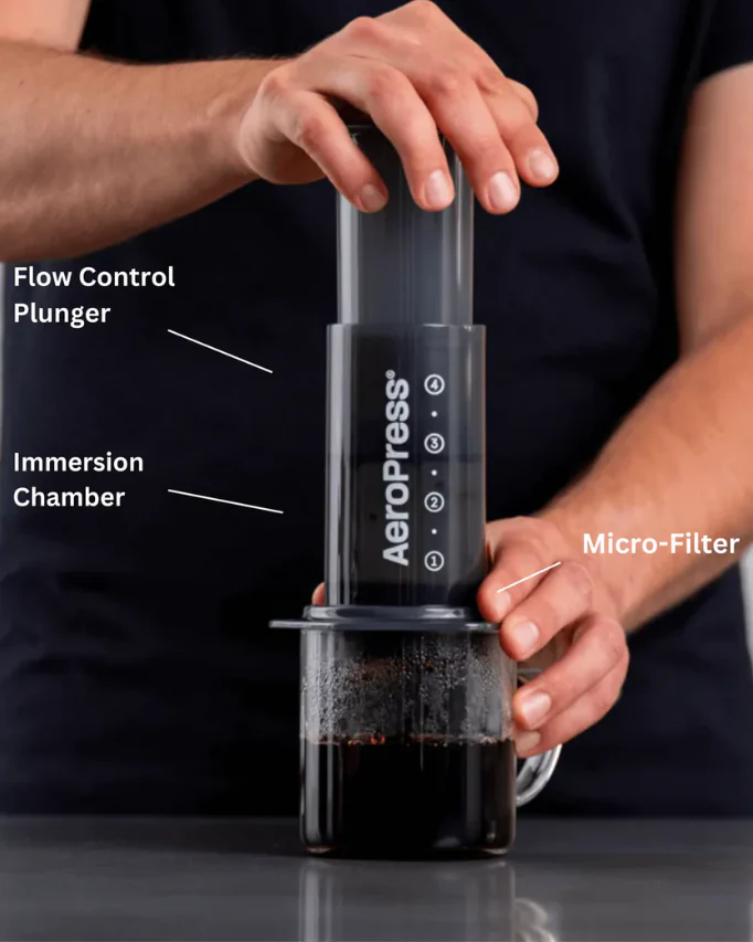 AeroPress Coffee Maker - Original  ايروبرس  موديل اورجنل - Image 4