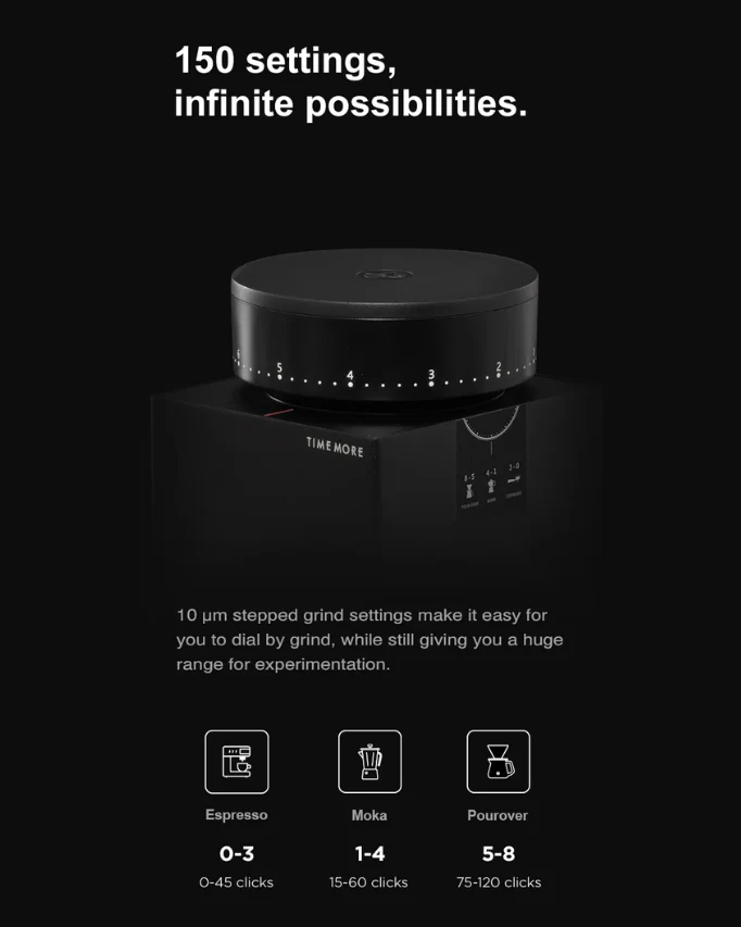 TIMEMORE Bricks 01S Electric Coffee Grinder تايم مور مطحنة كهربائية بركس - Image 11